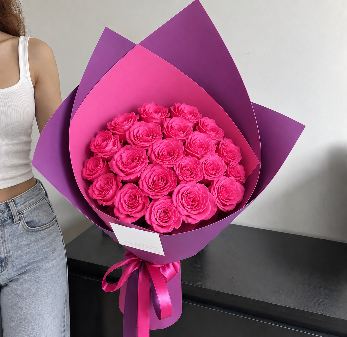 Twenty Two Roses Bouquet