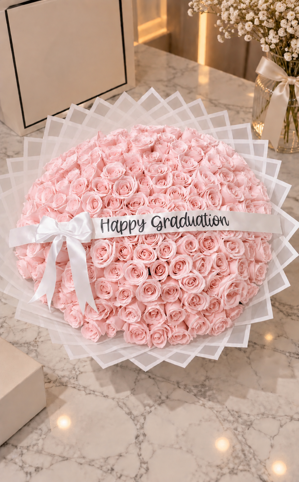 The 60 Rose Graduation Bouquet