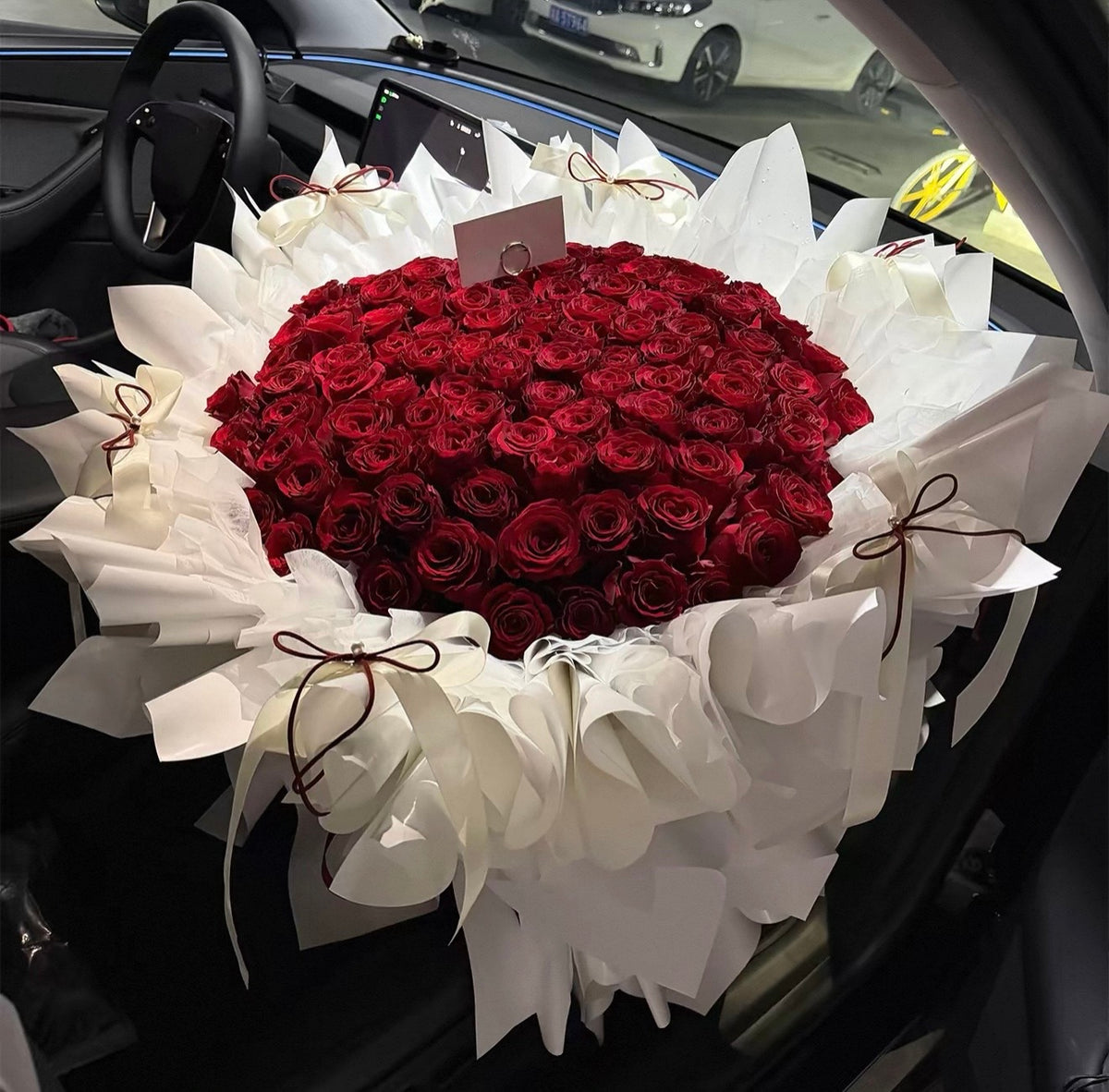 One Hundred Rose Bouquet